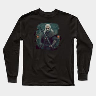 The Witcher Sumi-e Long Sleeve T-Shirt